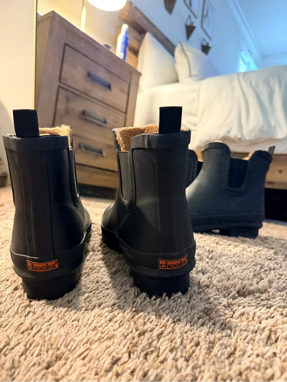 chooka waterproof black